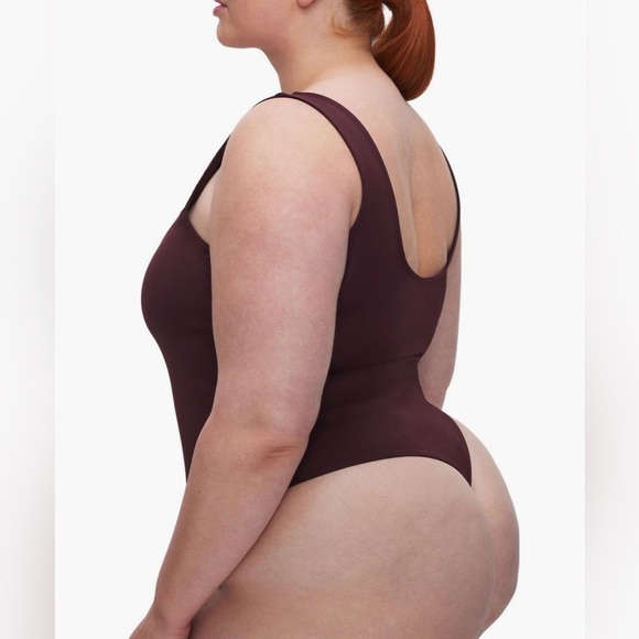 NWT Good American Burgundy Bodysuit - Picture 5 of 10